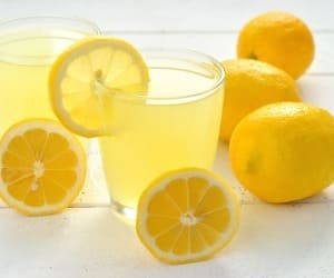 Vesi sidruni kaalulangusega Parim herb rasva kadu