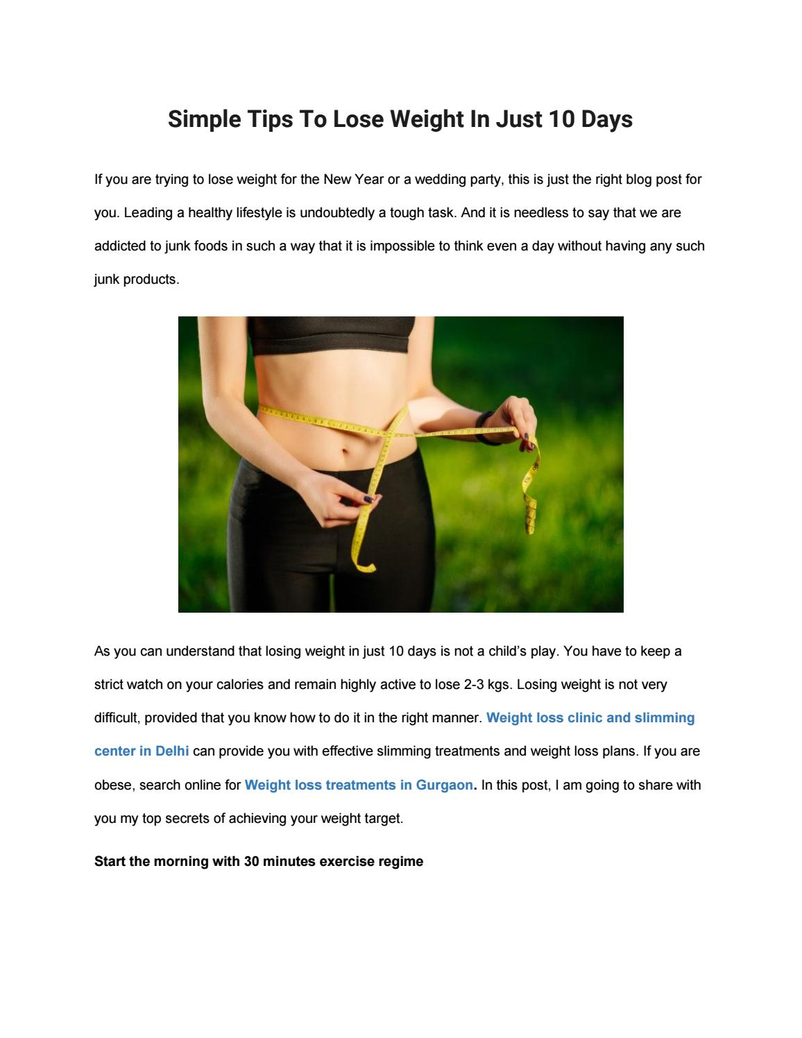 Slimming Tips Blog
